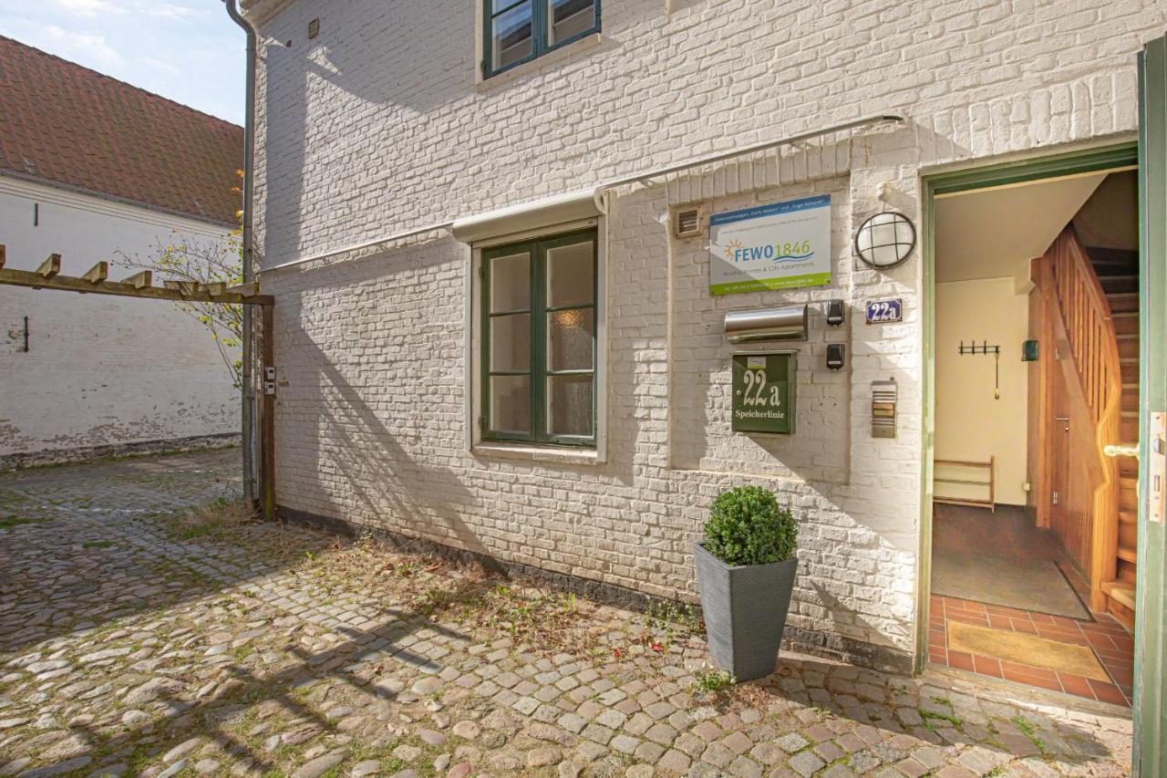 Fewo1846 - Gerty Molzen - Komfortable 2-Zimmer-Wohnung Mit Terrasse Im Stadtzentrum Flensburg Dış mekan fotoğraf